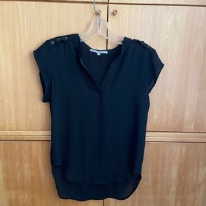 Sweet rain black blouse